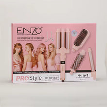 Load image into Gallery viewer, Enzo Yara Pro 4 in 1 Hair Styler kit 988F without Air or Sound