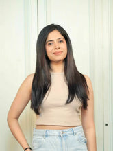 Load image into Gallery viewer, Natural Human Hair Clip in Extension Three Set Volumizer (Straight Texture) 100g