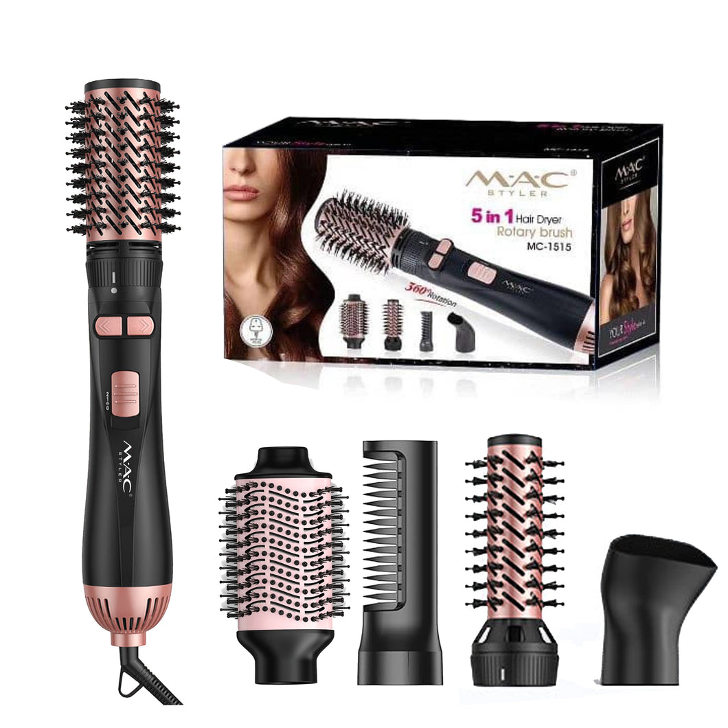 MAC 5 in 1 Auto Rotate Hair Styler Brush 1200W