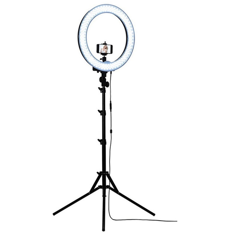 Ring Light With Mirror