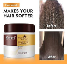 Load image into Gallery viewer, Karseell Collagen Hair Treatment Deep Repair Conditioning Argan Oil Collagen Hair Mask
