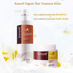 Karseell Shampoo  and Hair Mask Set Deep Treatment Collagen Keratin Sulfate Free for Dry or Damaged Hair 2PCS