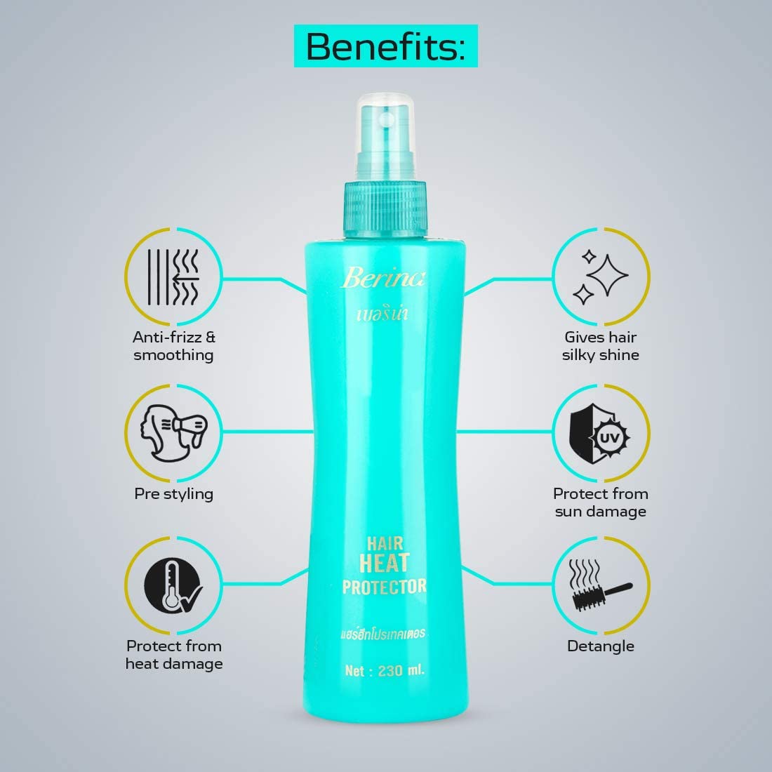 Berina Heat Protection Spray For Hair