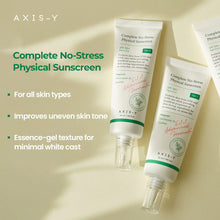 Load image into Gallery viewer, Axis-y Complete No Stress Physical Sunscreen SPF 50+ PA++++ 50 ml

