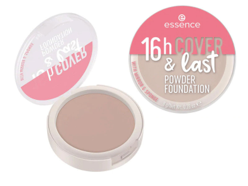 Essence 16h Cover Last Powder Foundation 04 Fair Ivory