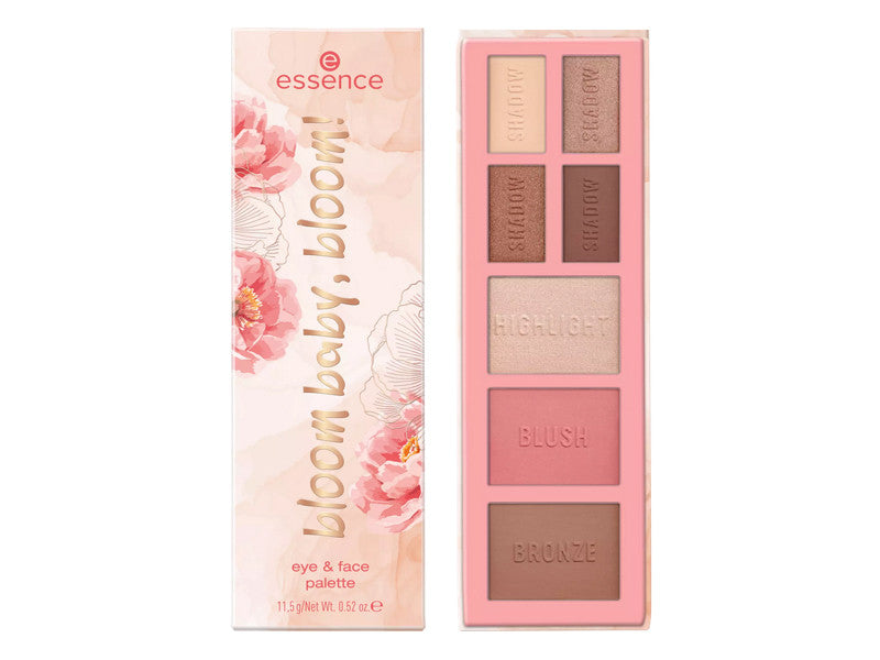 Essence Bloom Baby, Bloom Eye And Face Palette 01 Make It Bloom