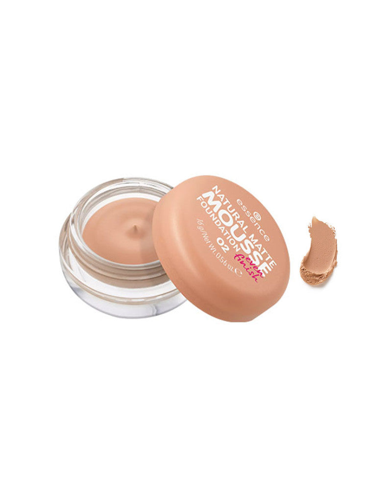 Essence natural matte mousse foundation 02