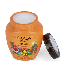 Load image into Gallery viewer, SKALA Manga Hair Cream Brazilian Eliminate Anti Frizz, For Curly Hair -2 in 1 Conditioning Treatment 100% VEGAN - Extra Large Size 1 kg
