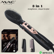 Load image into Gallery viewer, MAC 3 in 1 Hair Styler Brush 1200W
