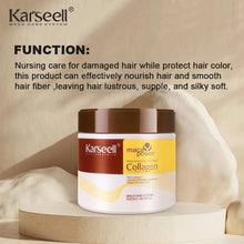 Load image into Gallery viewer, Karseell Collagen Hair Treatment Deep Repair Conditioning Argan Oil Collagen Hair Mask
