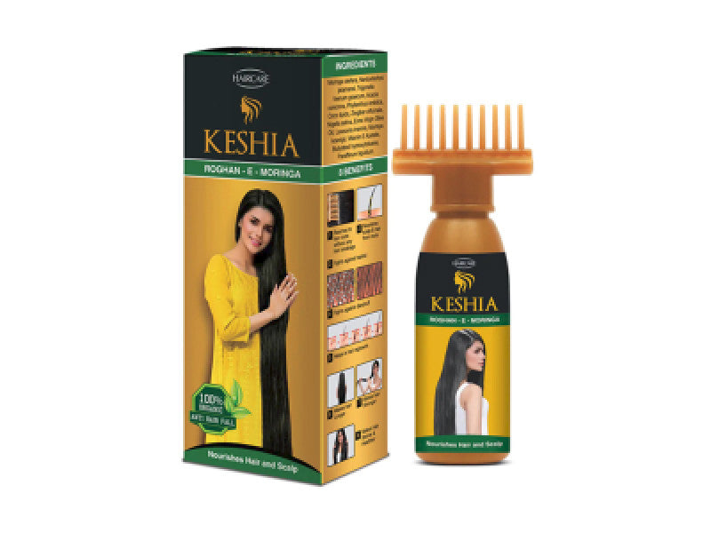 Keshia Roghan-e-moringa Anti Hair Fall 120ml