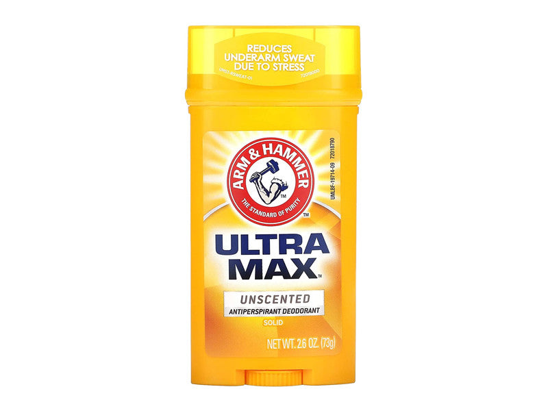 Arm And Hammer Ultramax Deodorant Unscented Wide 73g