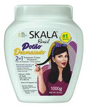 Load image into Gallery viewer, Skala (2 in 1) Potao Desmaiado Conditioning Cream With Castor Oil, Coconut Oil and Argan Extract 1000g
