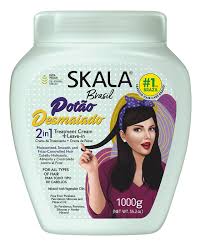 Skala (2 in 1) Potao Desmaiado Conditioning Cream With Castor Oil, Coconut Oil and Argan Extract 1000g