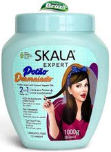 Load image into Gallery viewer, Skala (2 in 1) Potao Desmaiado Conditioning Cream With Castor Oil, Coconut Oil and Argan Extract 1000g

