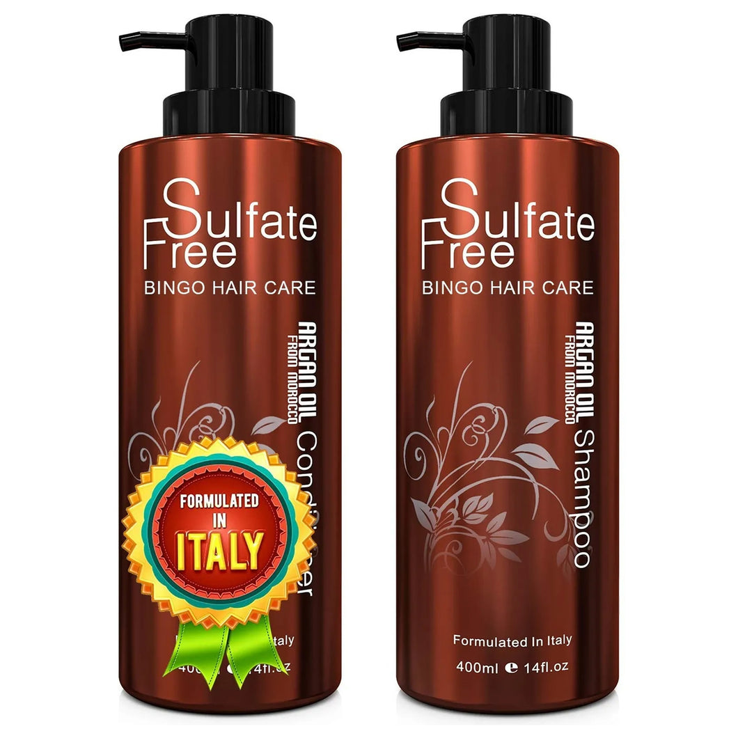 Argan Oil Sulfate Free Shampoo & Conditioner