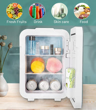 Load image into Gallery viewer, LED Mini Cooler/Mini Fridge for Cosmetics, Beverages, Food, or Medicines
