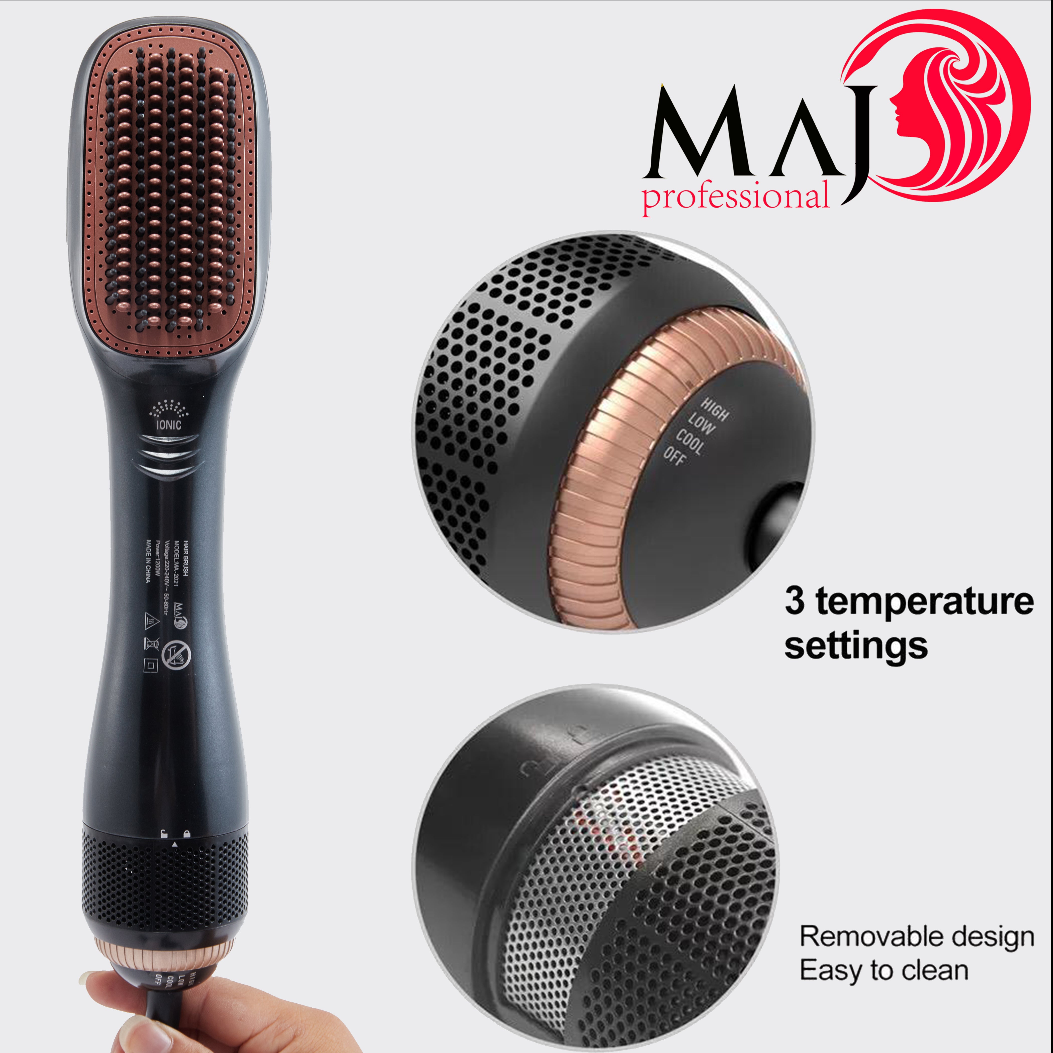 MAJ Unique Hair Styler 1200W ( WITH WARRANTY )