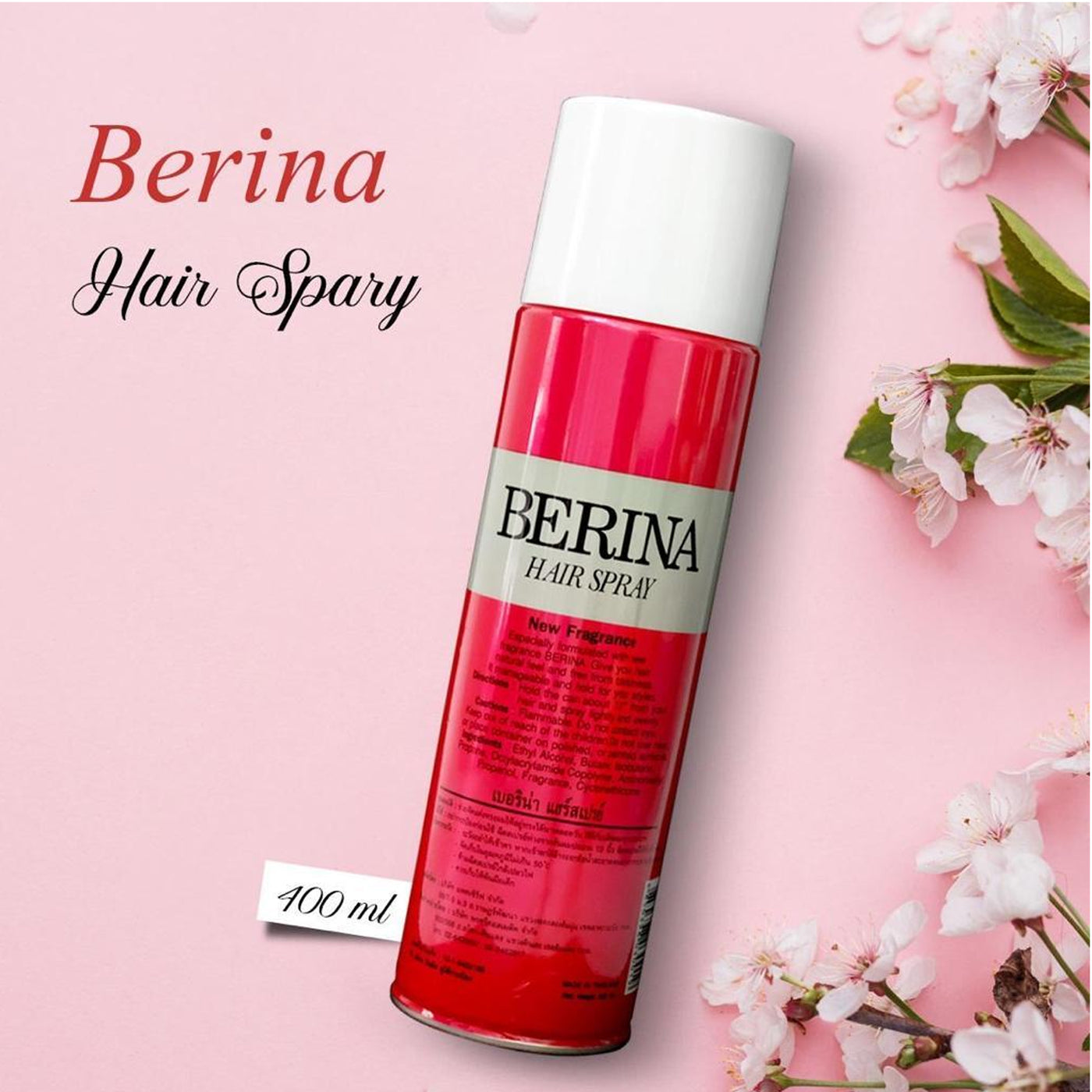 Berina Hair Spray- Super Firm Hold - 400ml