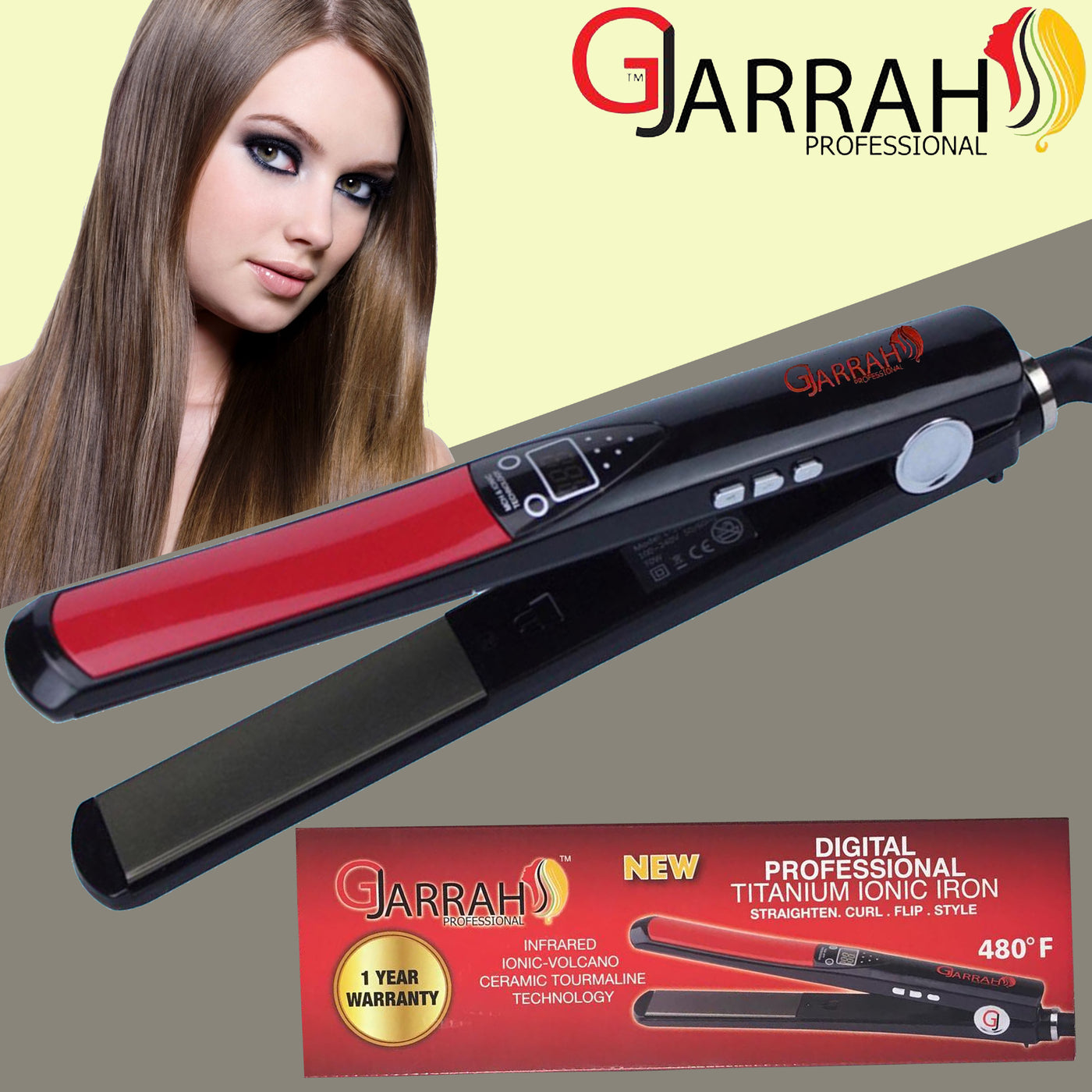 Gjarrah Hair Straightener