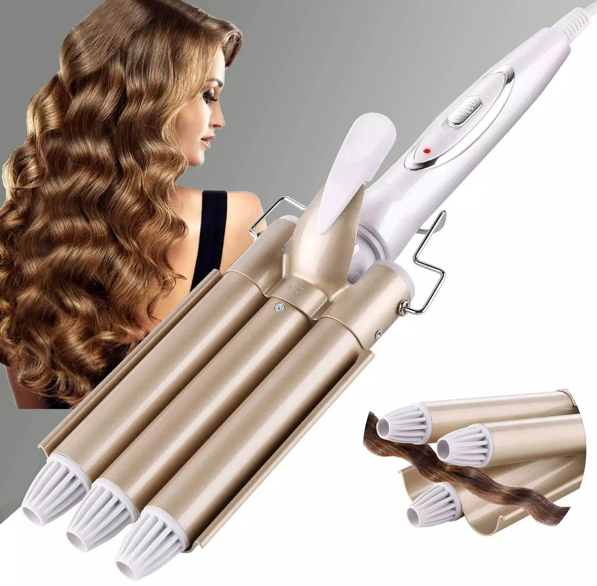 New KEMEI Professional Barrel Hair Curler