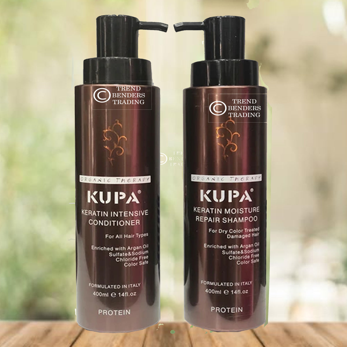 Kupa Shampoo & Conditioner 400ml – Trendbendersbh