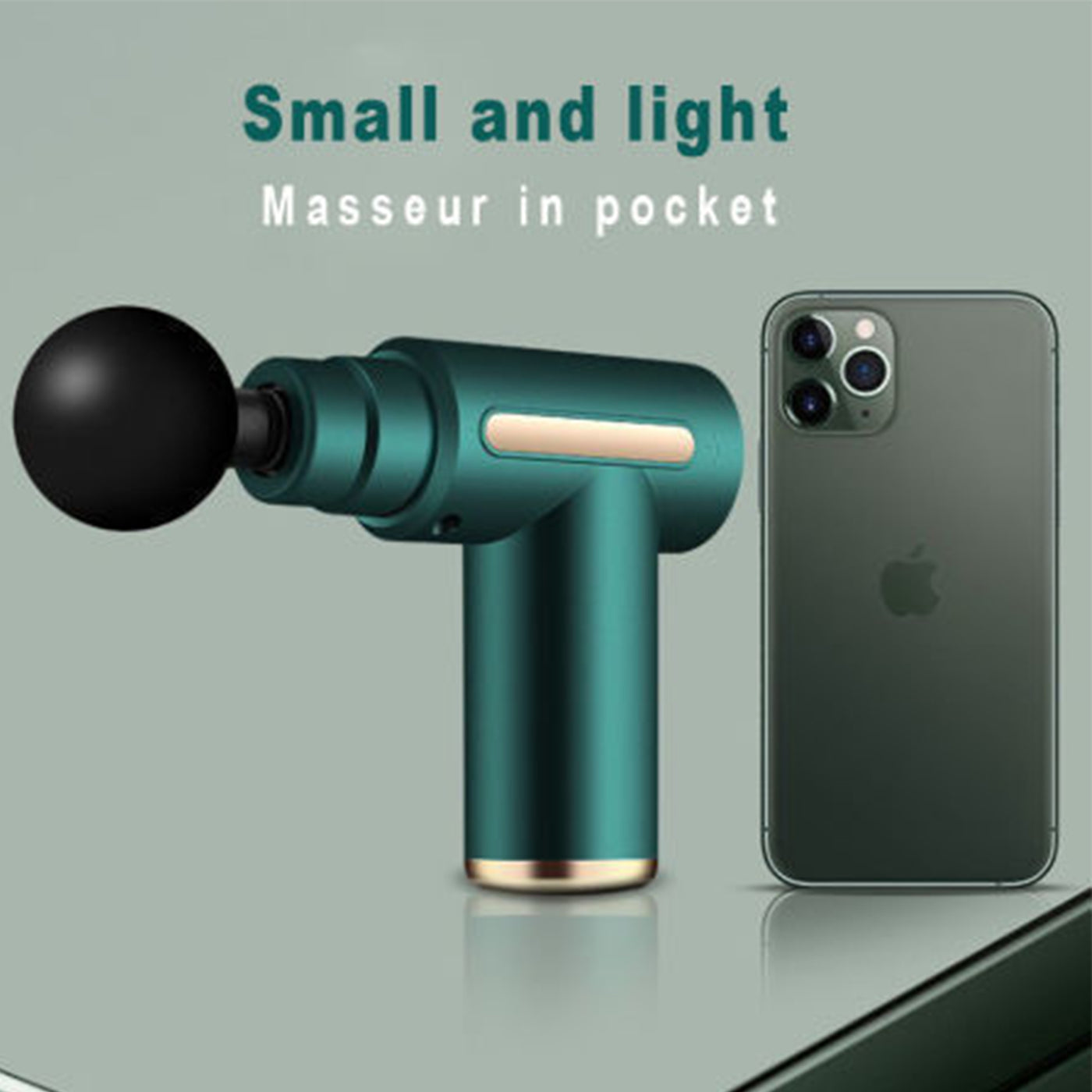Mini Massage Gun, Handheld 6 Speeds Portable Massage Gun