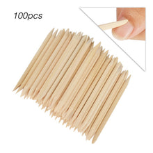Load image into Gallery viewer, Wooden Nail Pusher 100pcs
