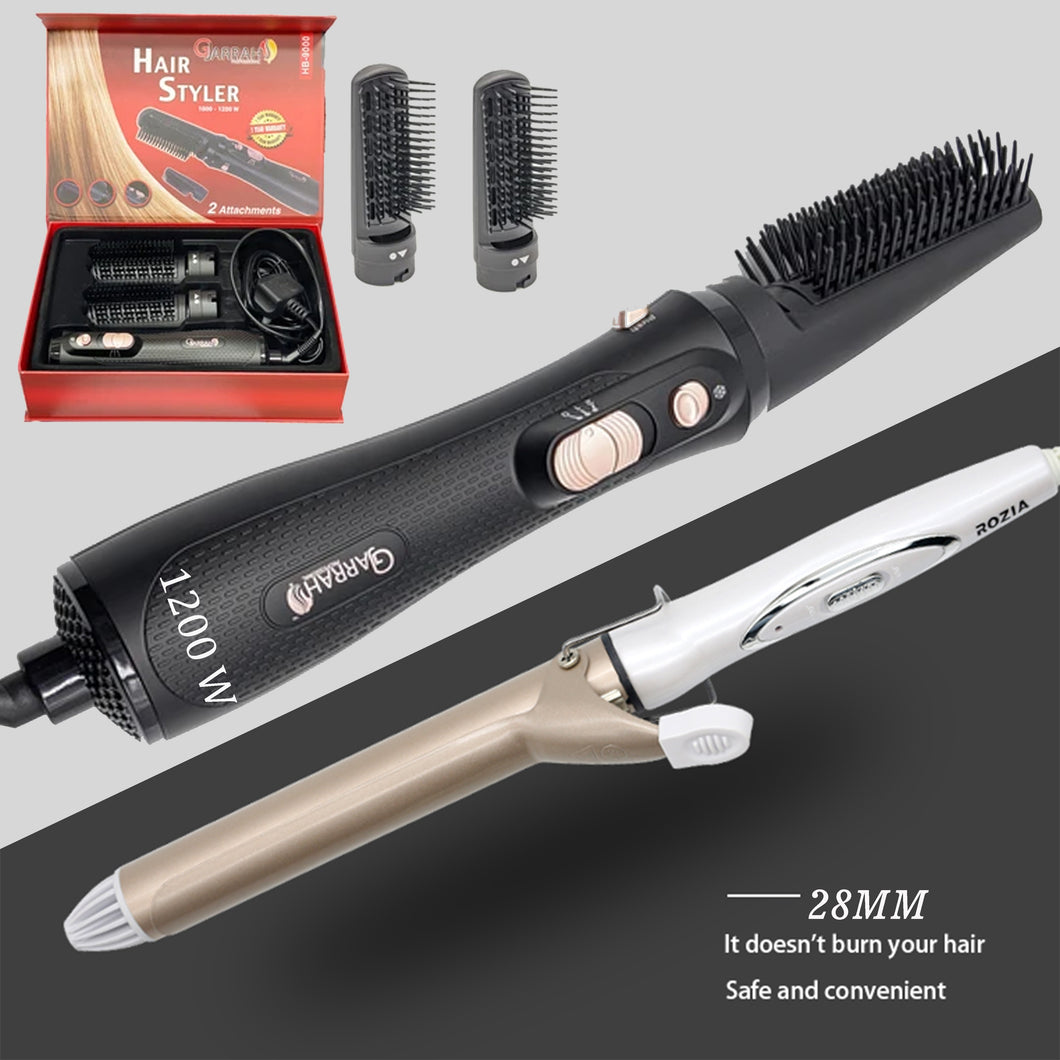 Gjarrah Brush With Rozia Hair Curler 28mm