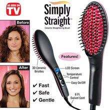 Load image into Gallery viewer, Simply Straight hair Straightener Comb
