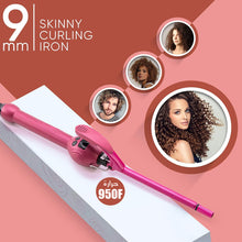 Load image into Gallery viewer, Enzo 9mm (950F) Professional Hair Curling Ironing
